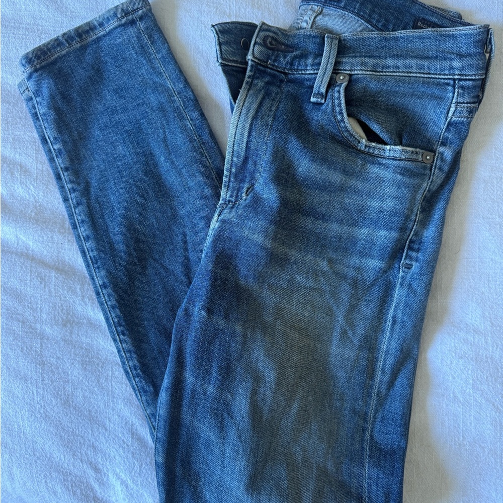 Citizens of Humanity High Rise Rocket Crop Skinny Jeans